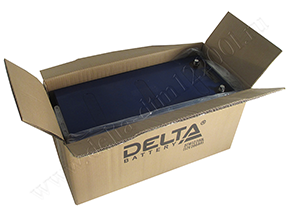 Открытая коробка с аккумулятором Delta DTM 12200 L